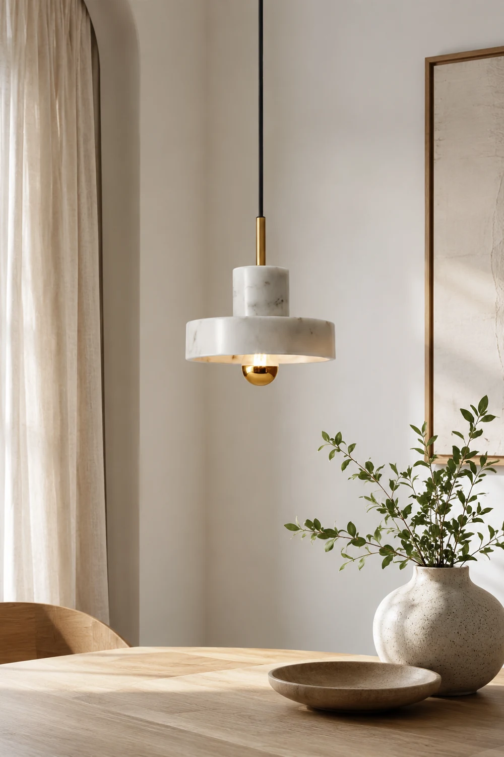 Stone Pendant Lamp - Lumpaz