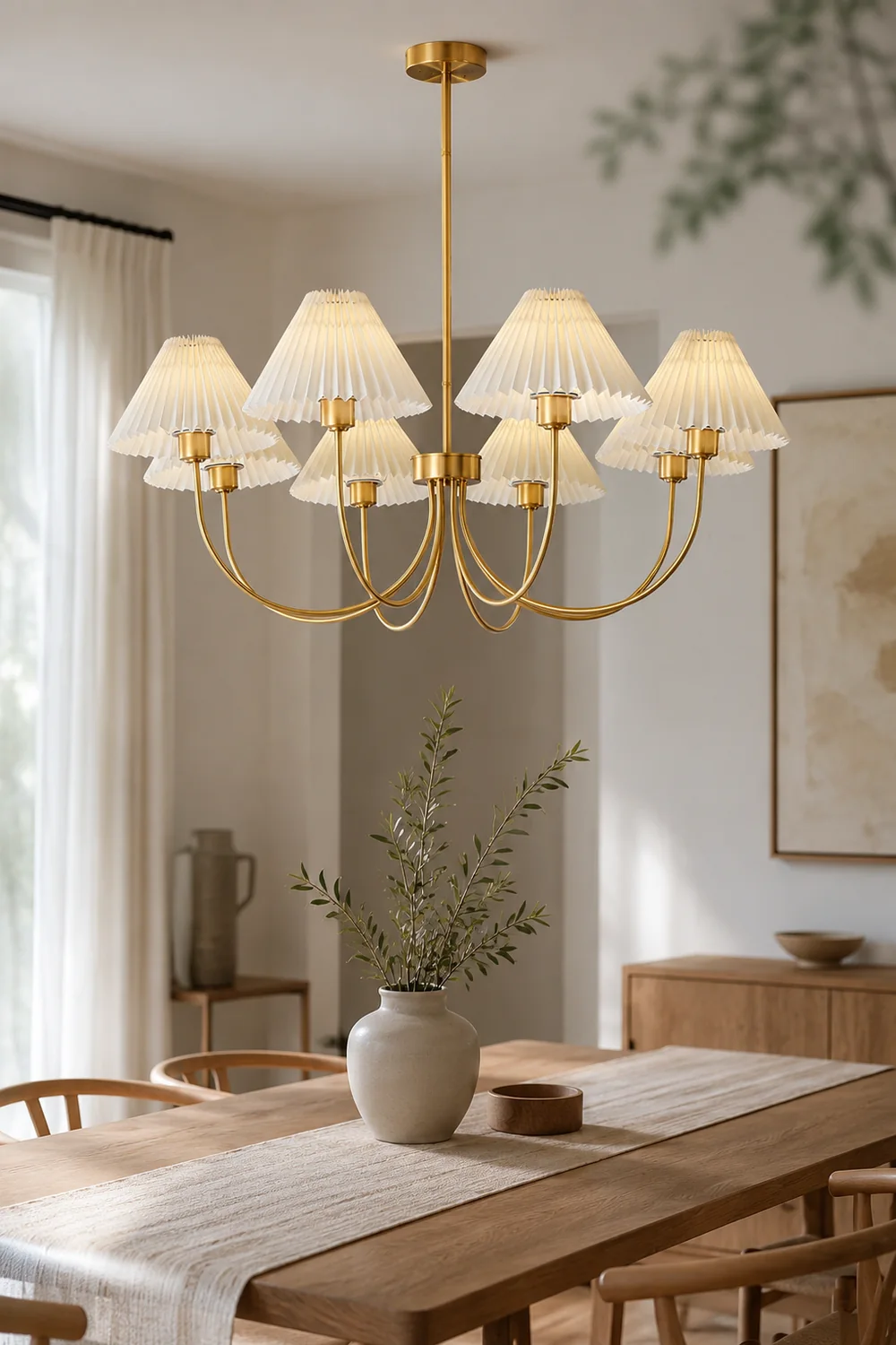 Shaded Chandelier - Lumpaz