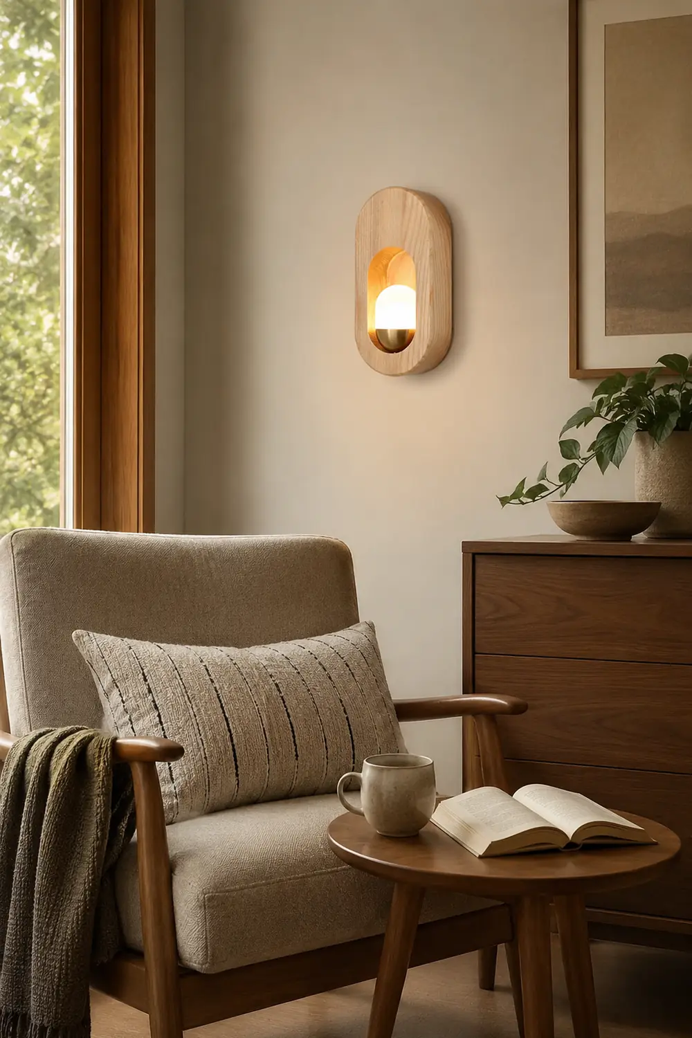 Egg Chaymae Wall Lamp - Lumpaz