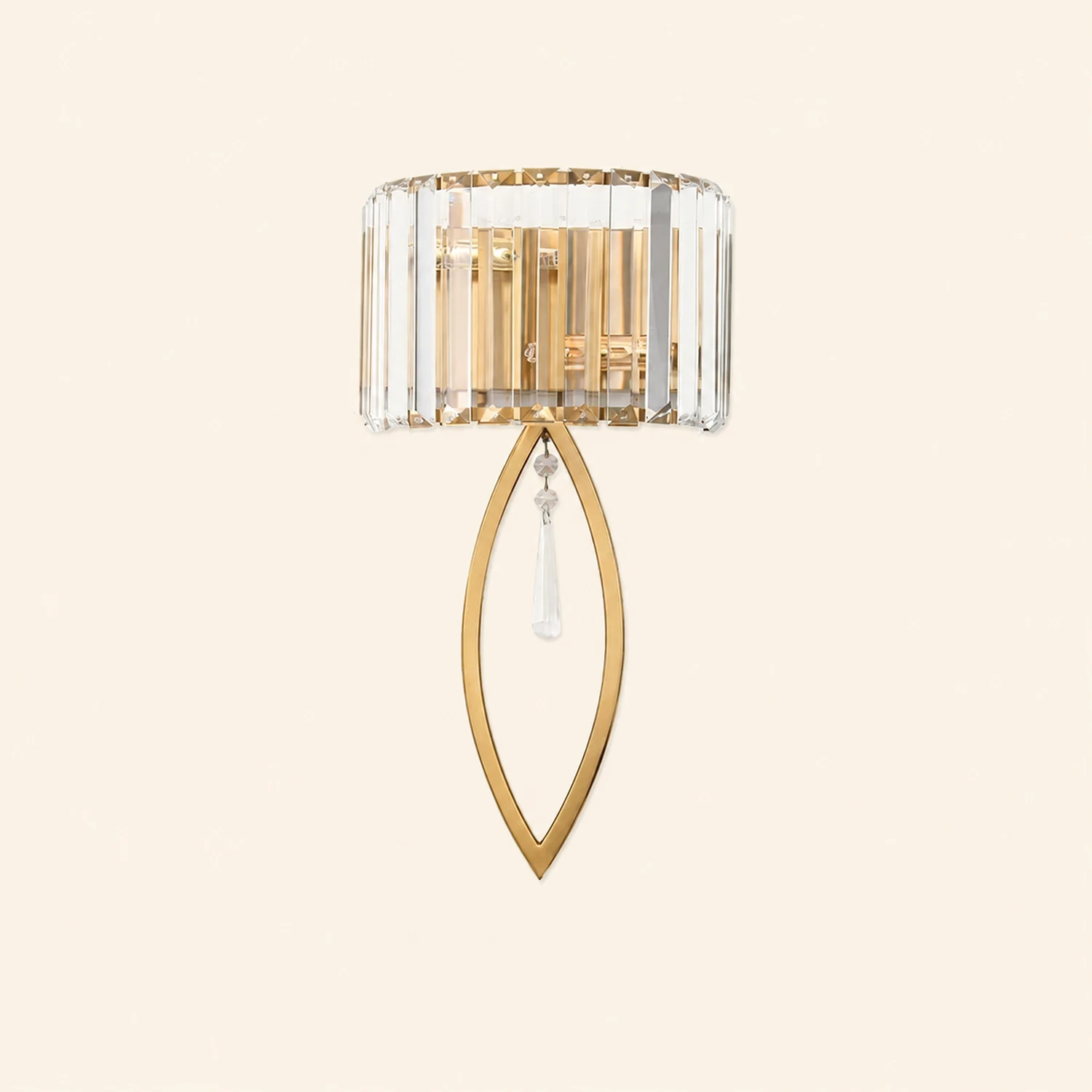 Arc Prismatic Crystal Wall Lamp - Lumpaz