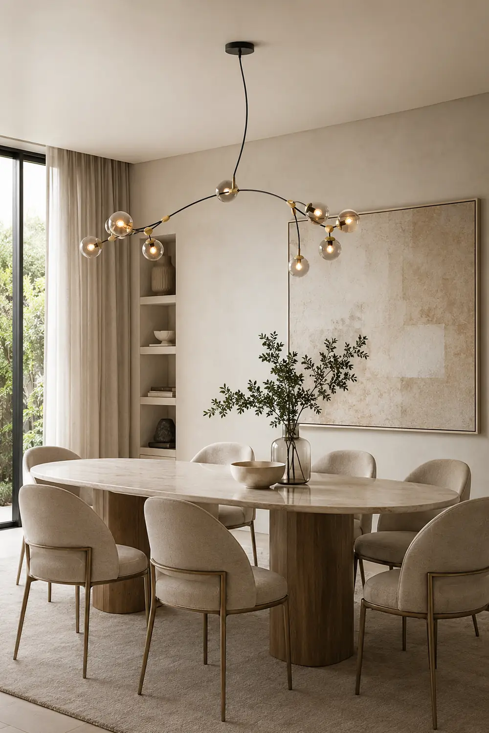 Ivy Vertical Chandelier - Lumpaz