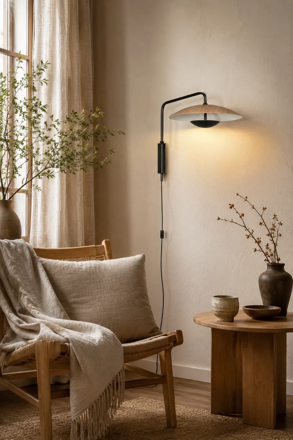 Ginger Plug In Wall Lamp - Lumpaz