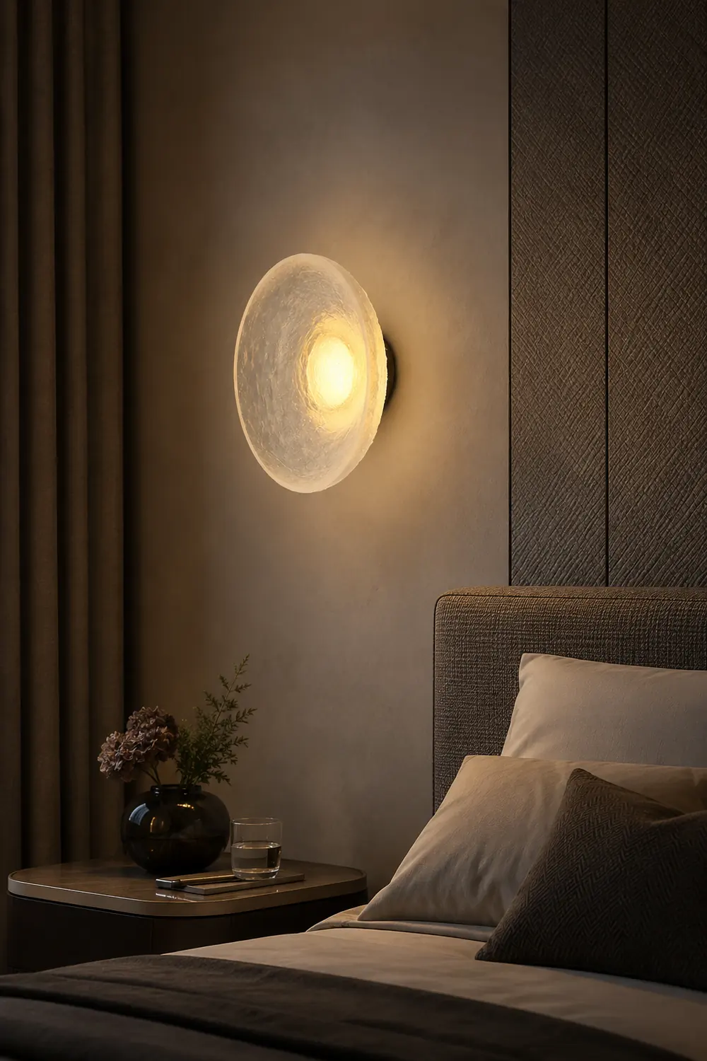 Eclipse Resin Wall Lamp - Lumpaz