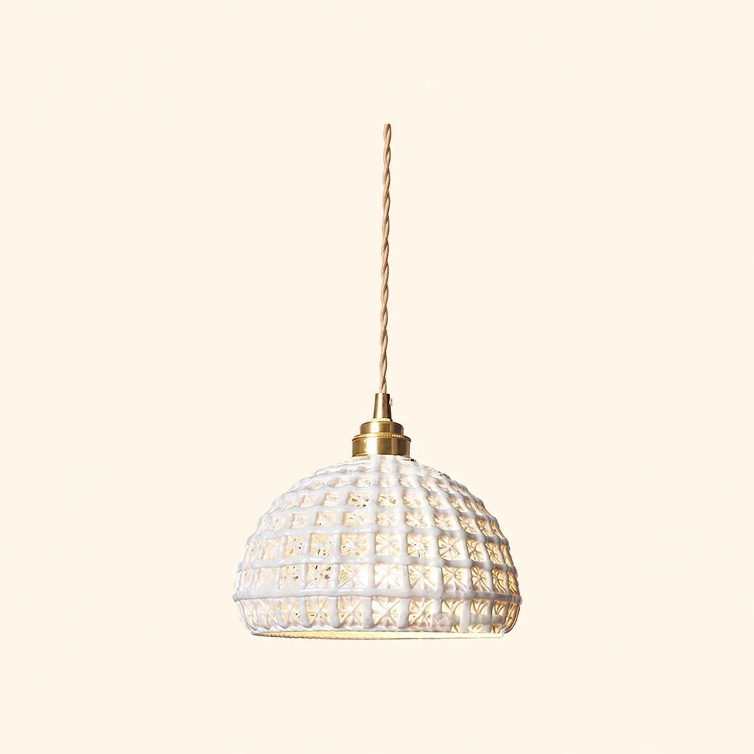 Modern Ceramic Pendant Light - Lumpaz