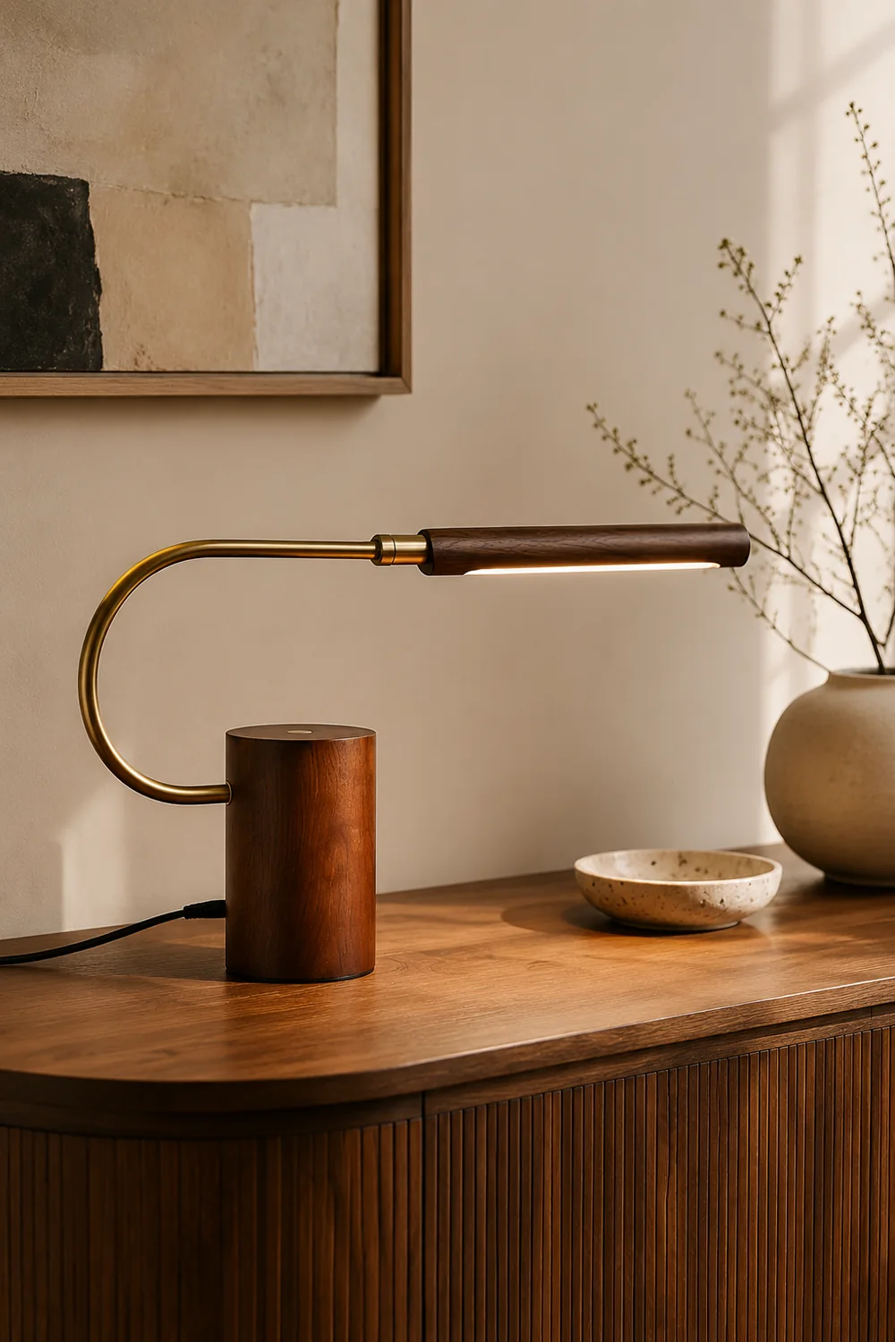 Banker Slim Table Lamp - Lumpaz