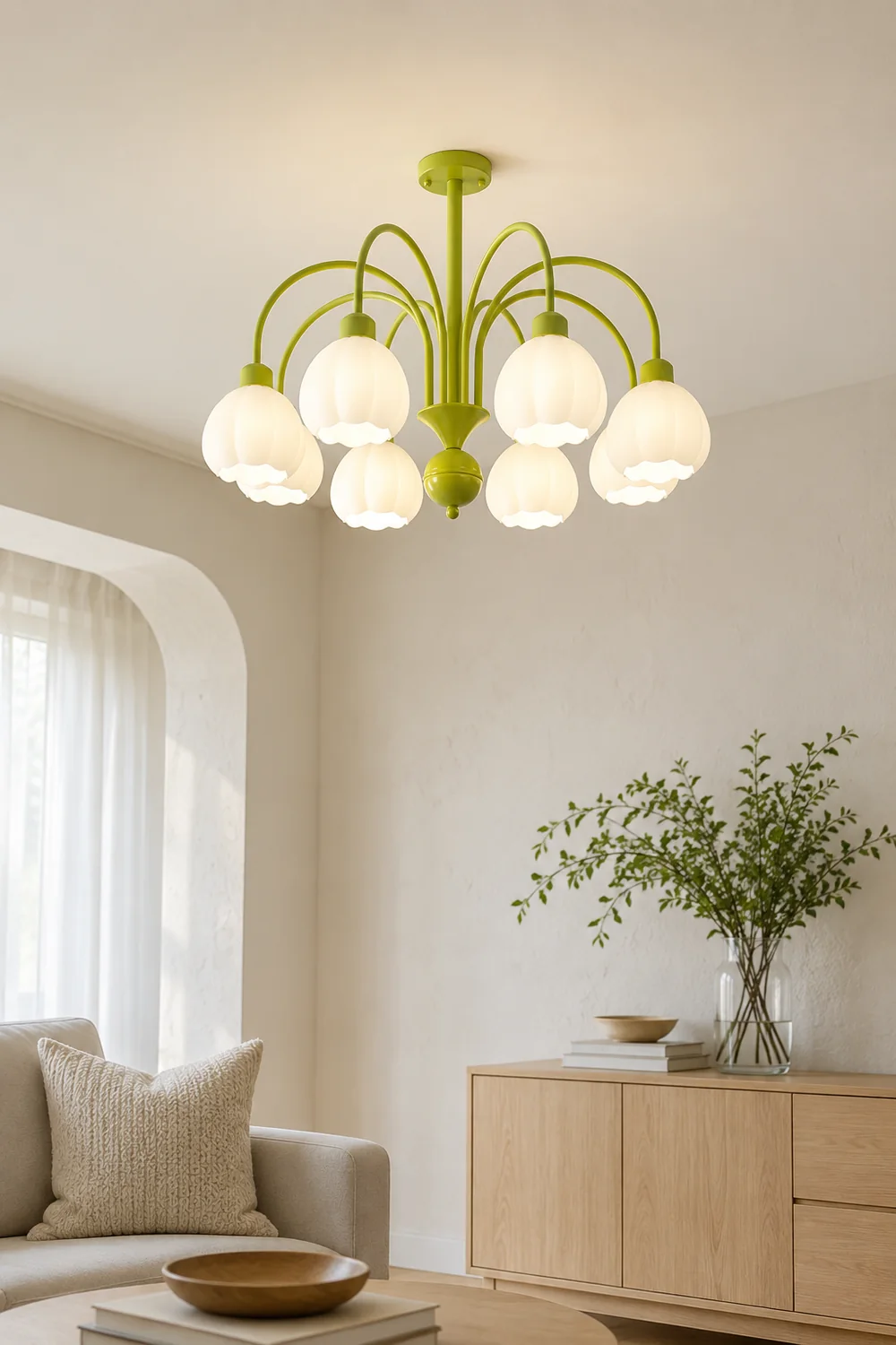 Lustra Flower Chandelier - Lumpaz