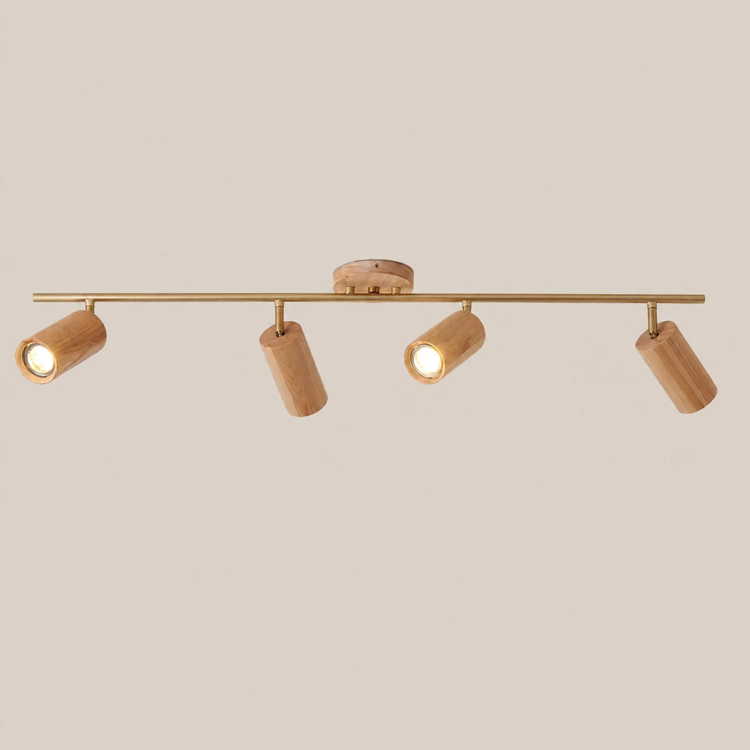 Shaker Wood Long Spotlight - Lumpaz