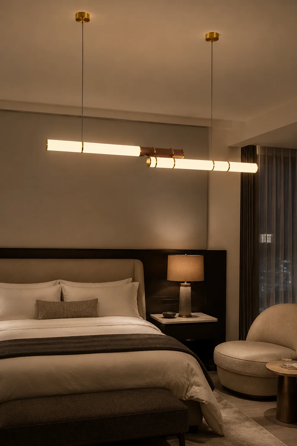 Mini Endless Double Chandelier - Lumpaz