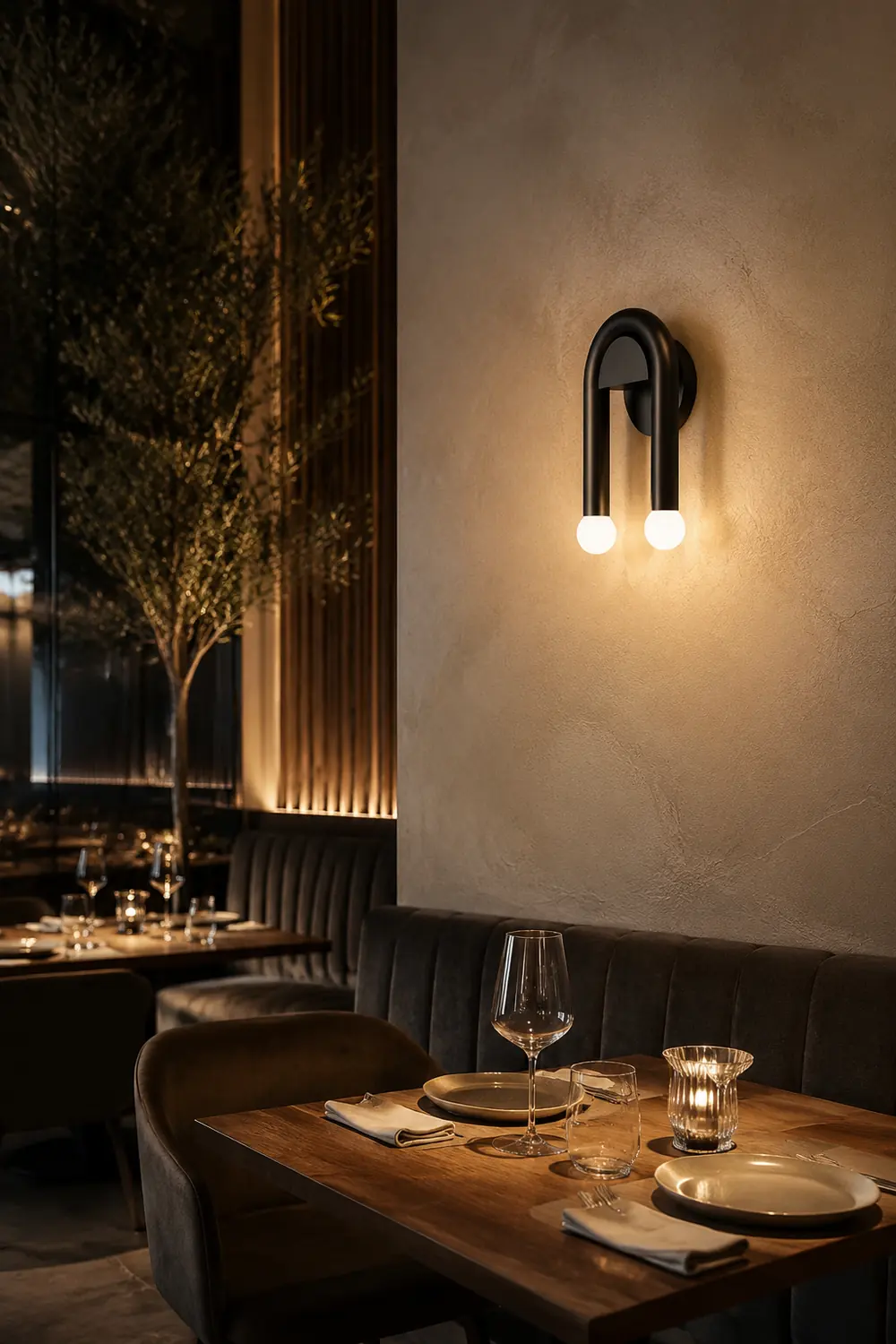 Double Arched Wall Lamp - Lumpaz