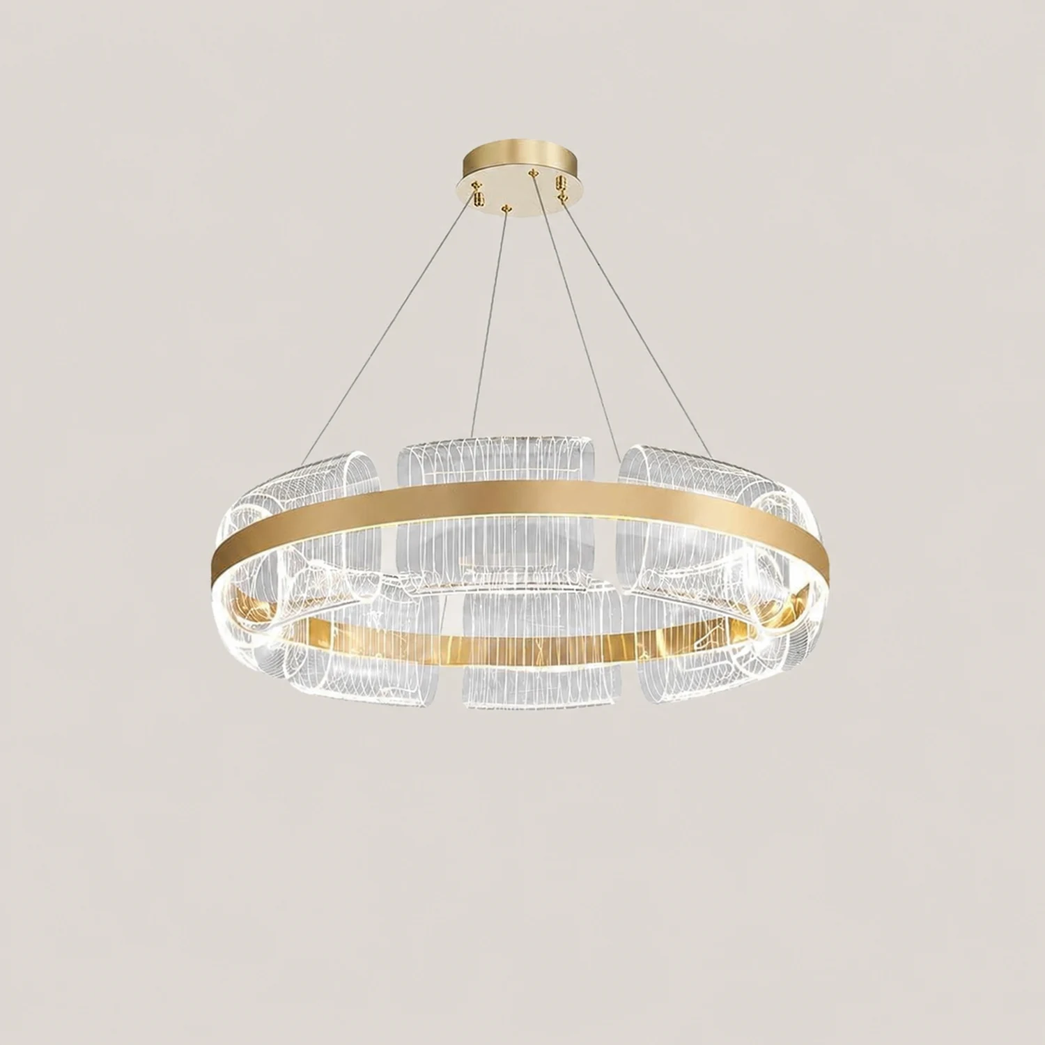 Bangle Rings Chandelier - Lumpaz