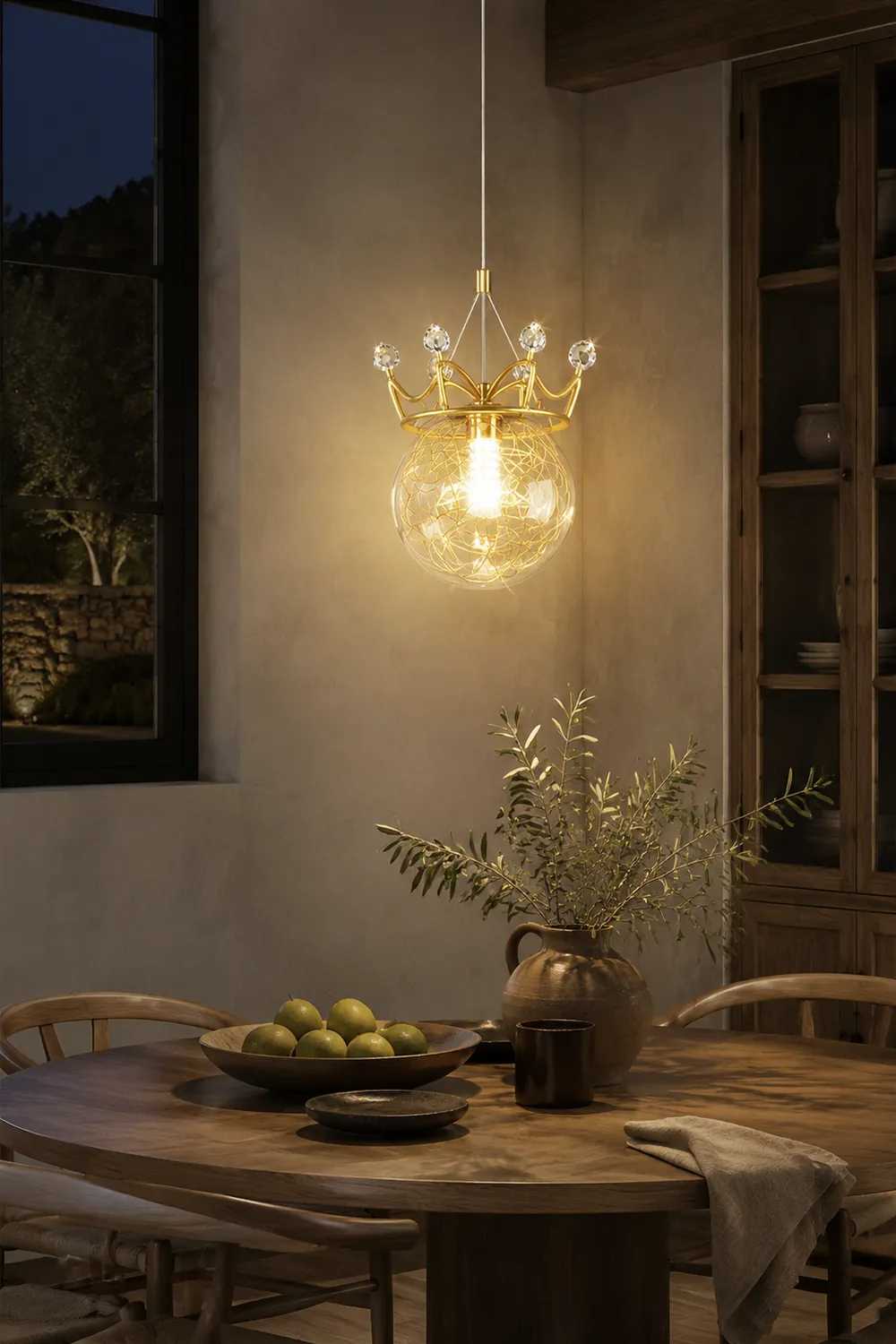 Gypsophila Crown Pendant Lamp - Lumpaz