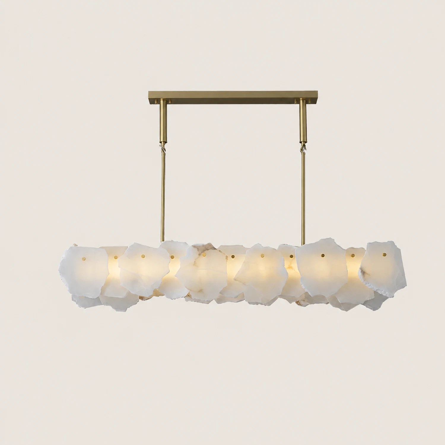 Burton Alabaster Chandelier - Lumpaz