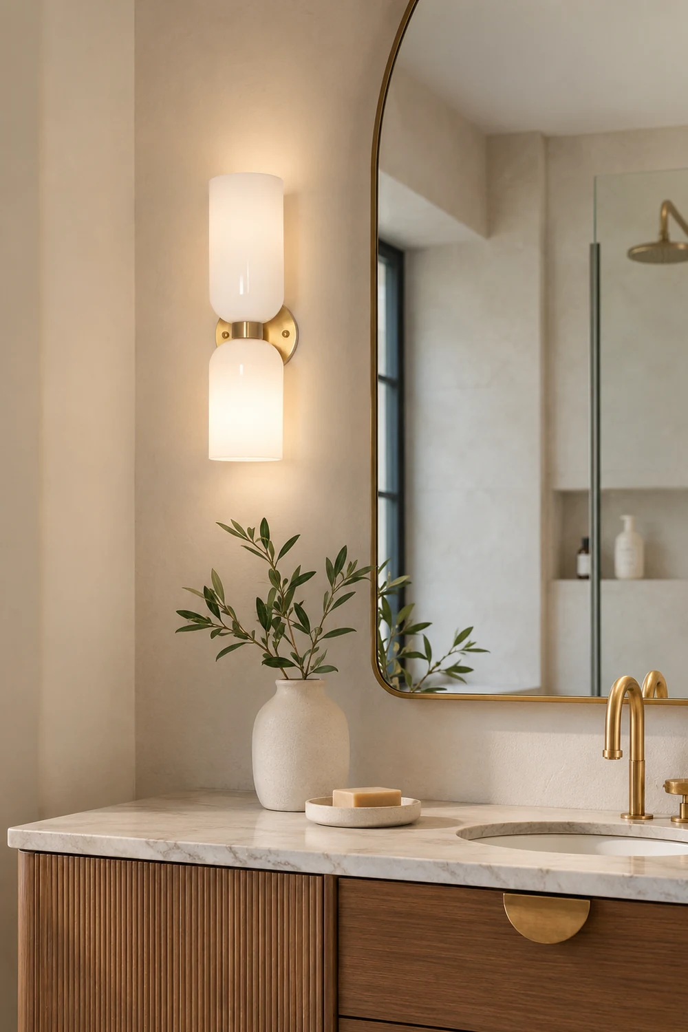Art Blown Glass Wall Lamp - Lumpaz