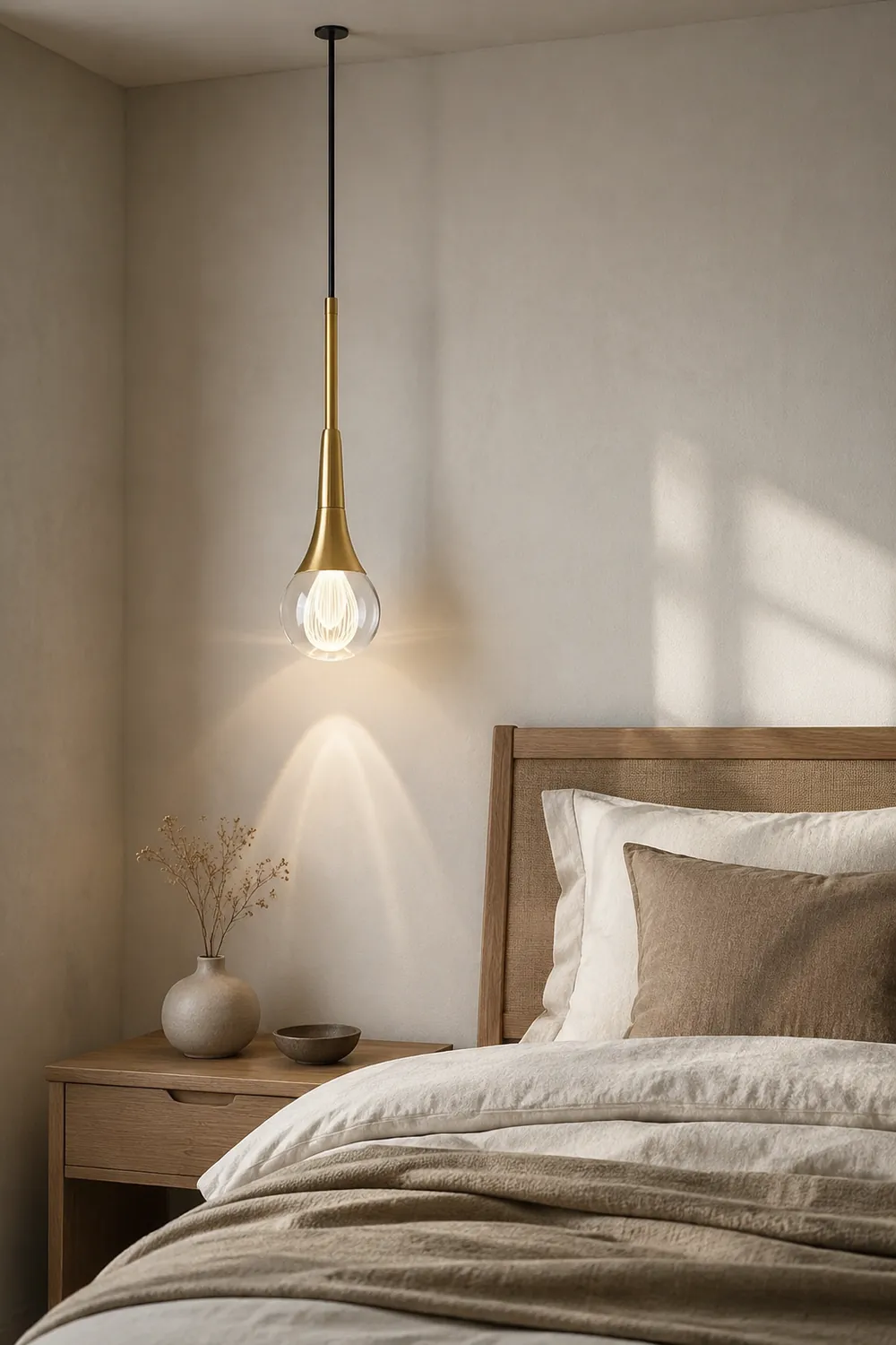 Teardrop Crystal Pendant Light - Lumpaz