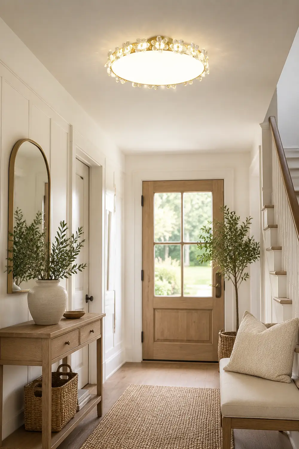 Petal Crystal Ceiling Lamp - Lumpaz