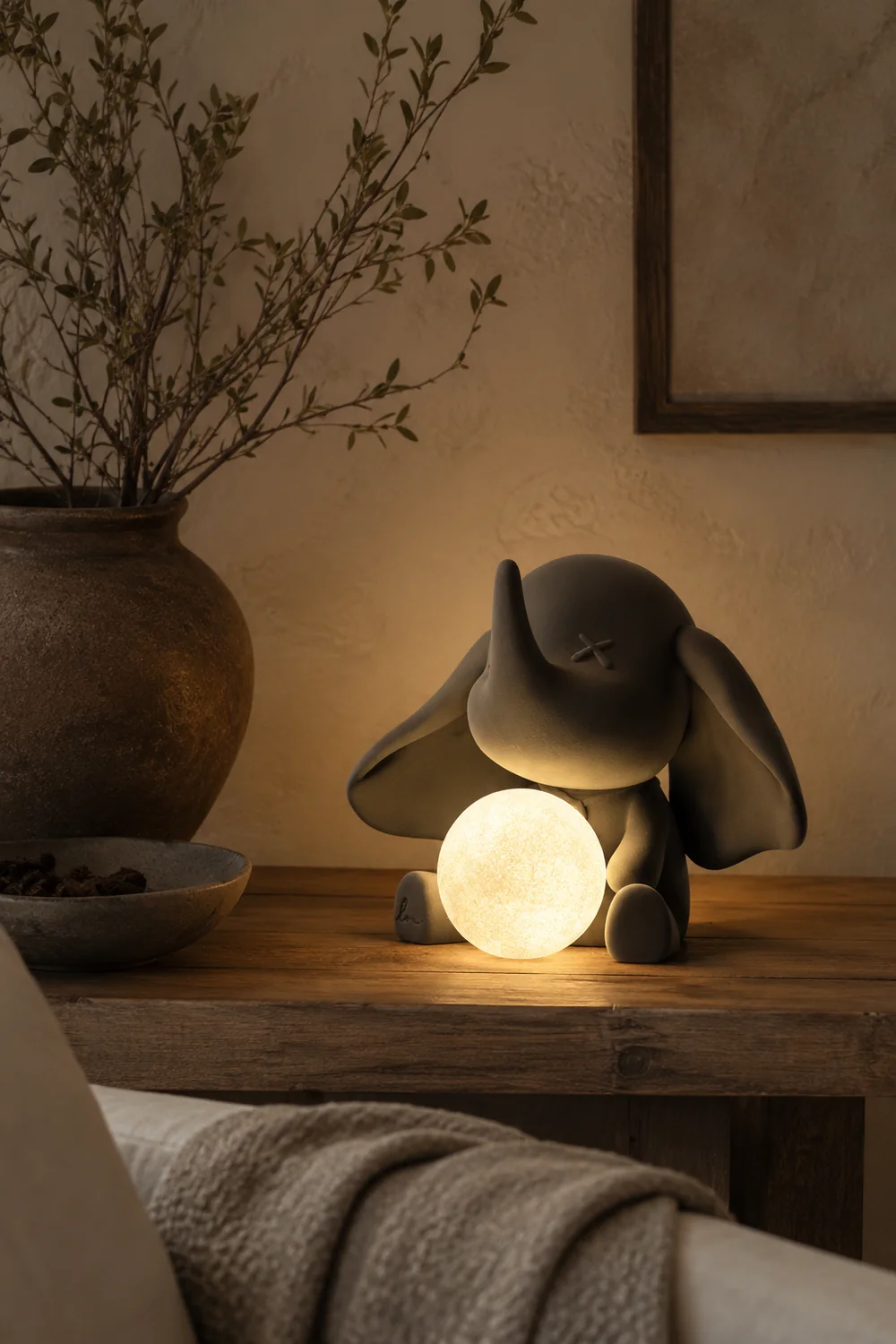 Baby Elephant Table Lamp - Lumpaz