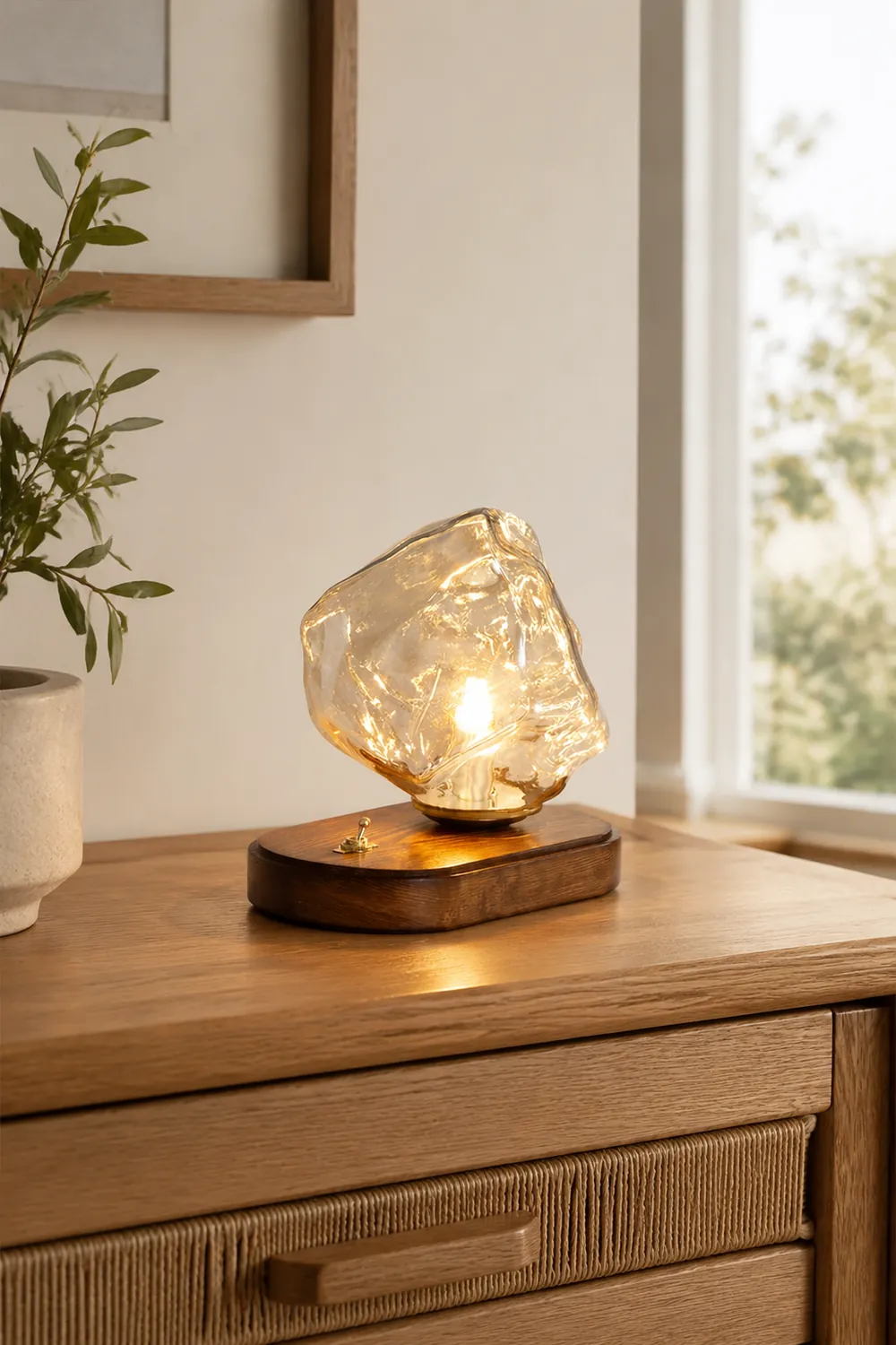 Ice Inspired Table Lamp - Lumpaz
