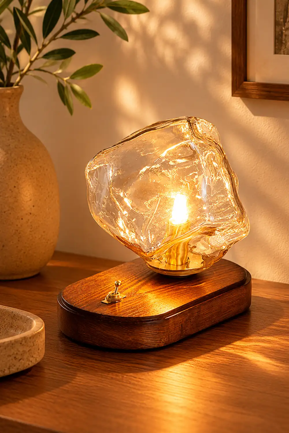Ice Inspired Table Lamp - Lumpaz