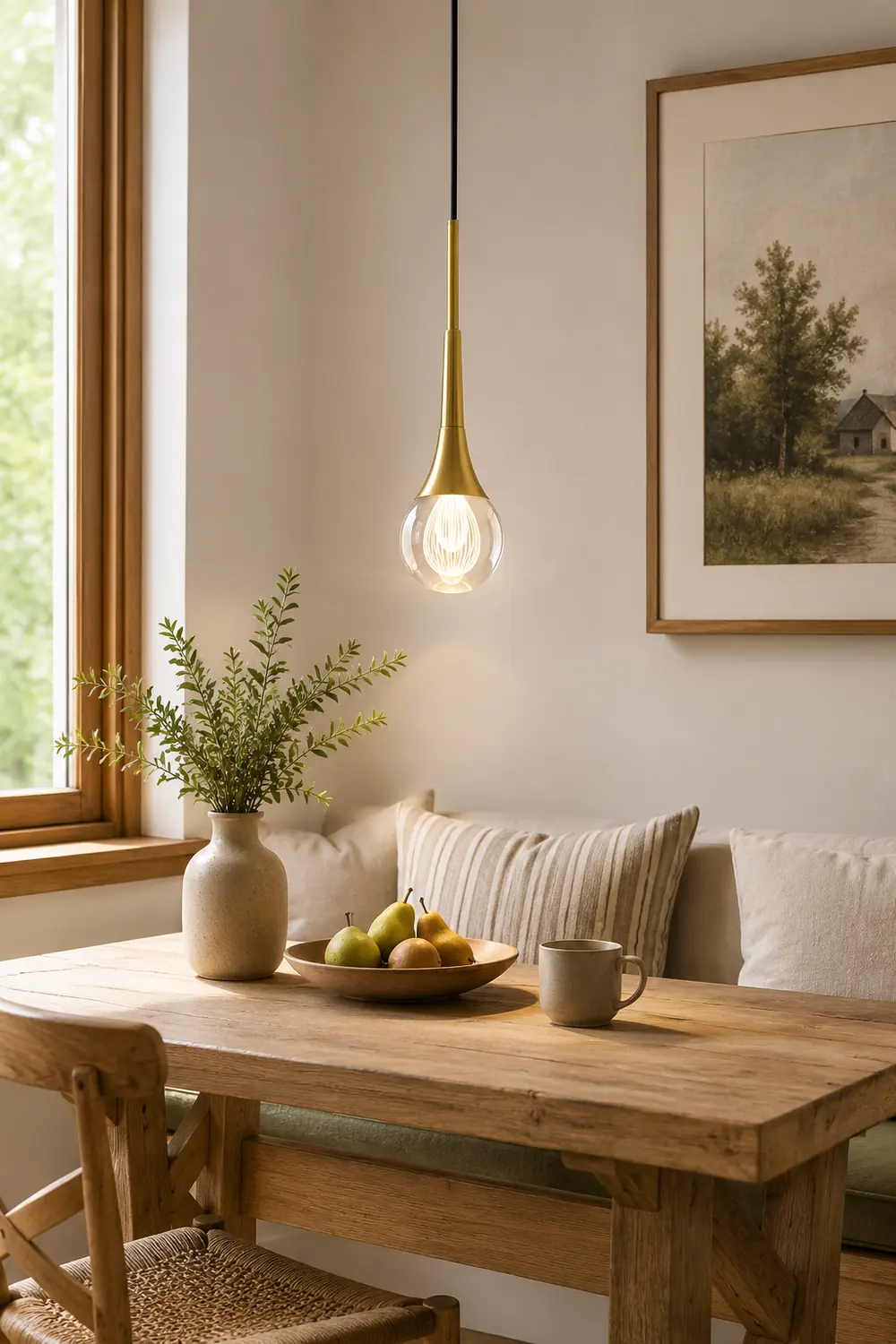 Teardrop Crystal Pendant Light - Lumpaz