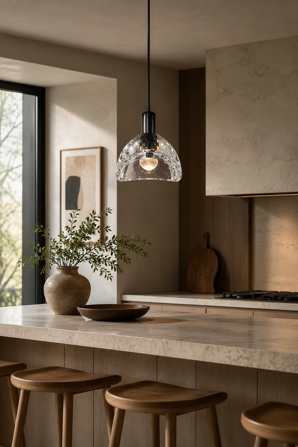 Ebbe Crystal Pendant Lamp - Lumpaz