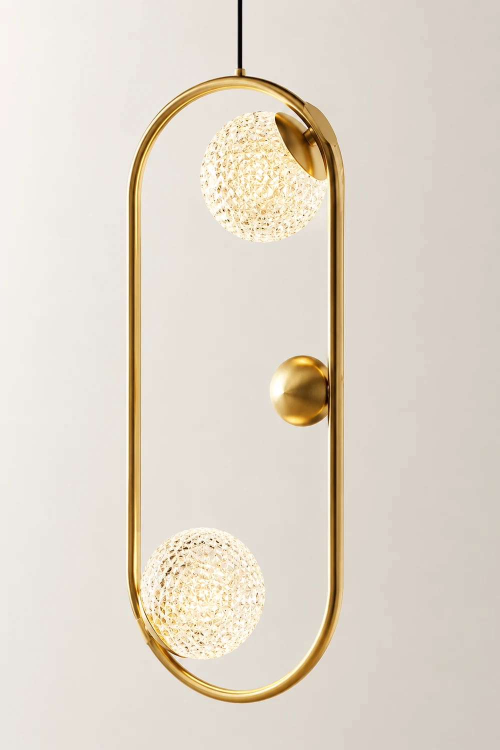 Jupiter Brass Pendant Lamp - Lumpaz