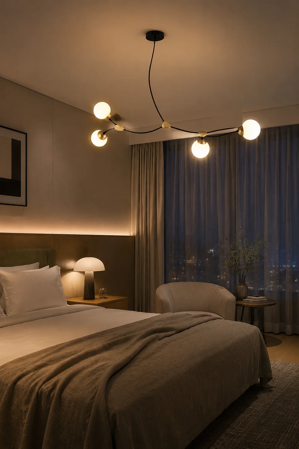 Ivy Vertical Chandelier - Lumpaz