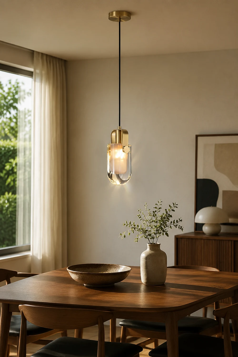 Droplet Crystal Pendant Lamp - Lumpaz