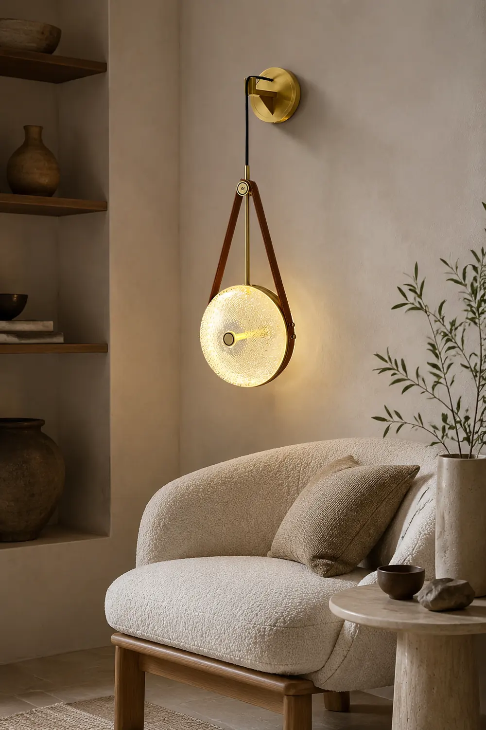 Clock Wall Lamp - Lumpaz
