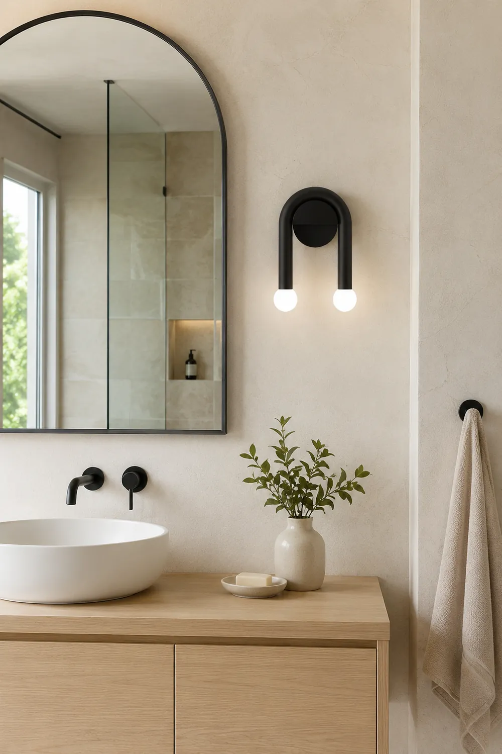 Double Arched Wall Lamp - Lumpaz