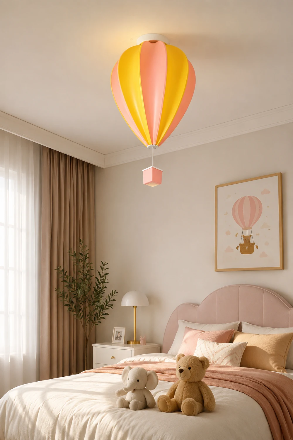 Rainbow Hot Air Balloon Ceiling Lamp - Lumpaz