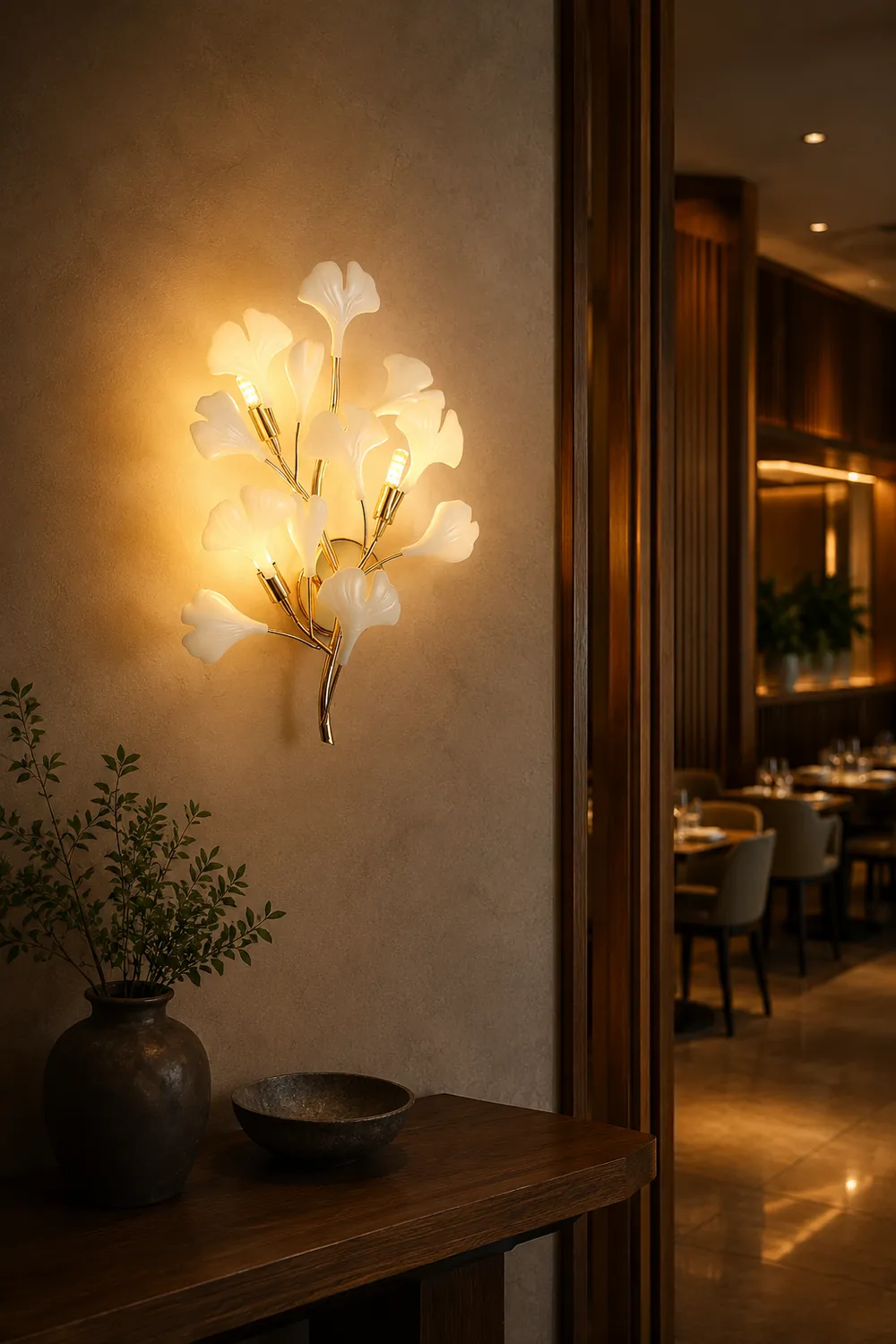 Gingko Wall Lamp - Lumpaz