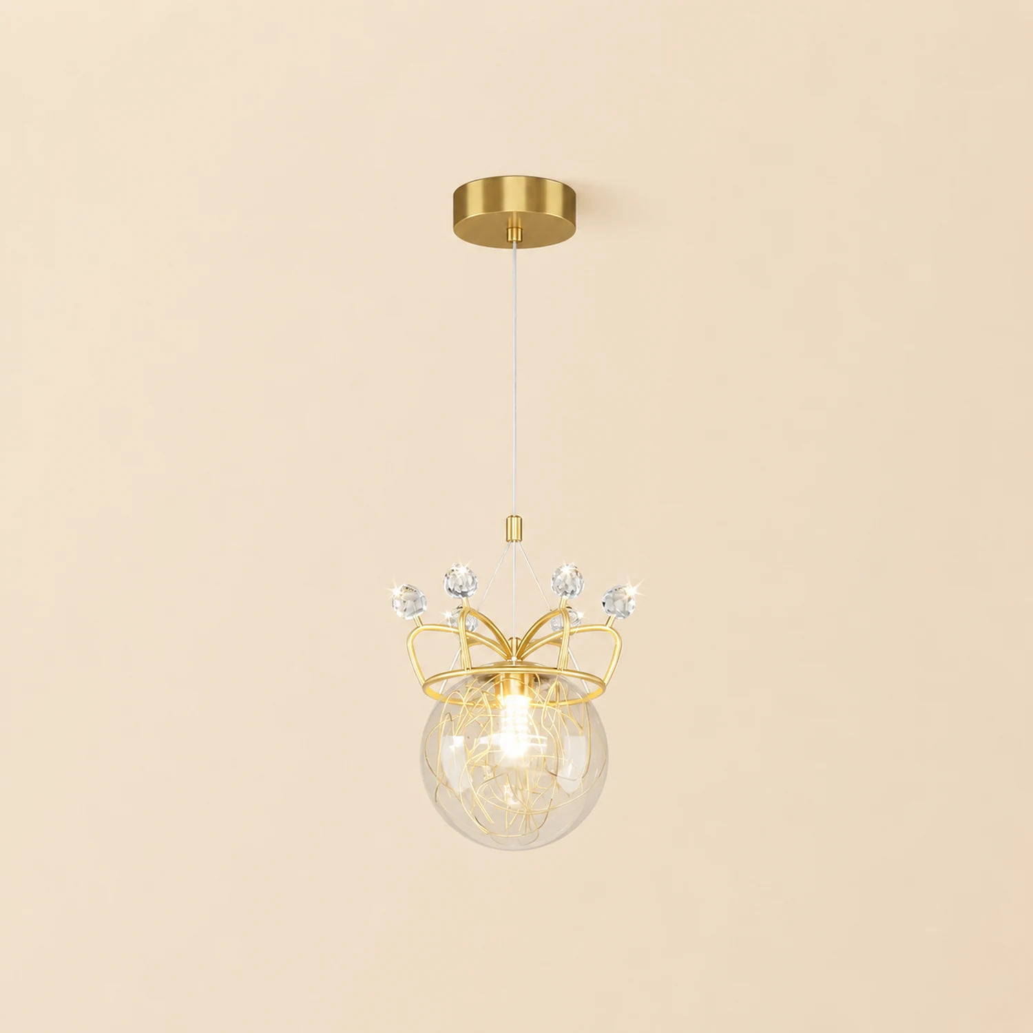 Gypsophila Crown Pendant Lamp - Lumpaz