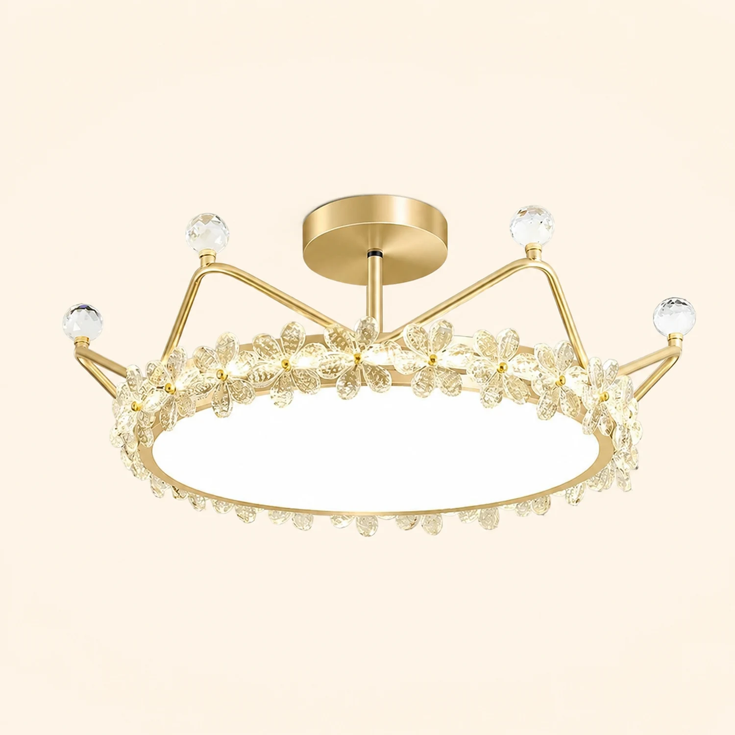 Petal Crown Ceiling Lamp - Lumpaz