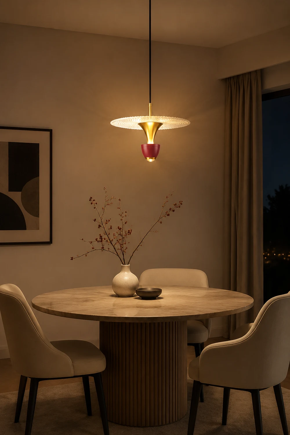 UFO Glass Pendant Lamp - Lumpaz