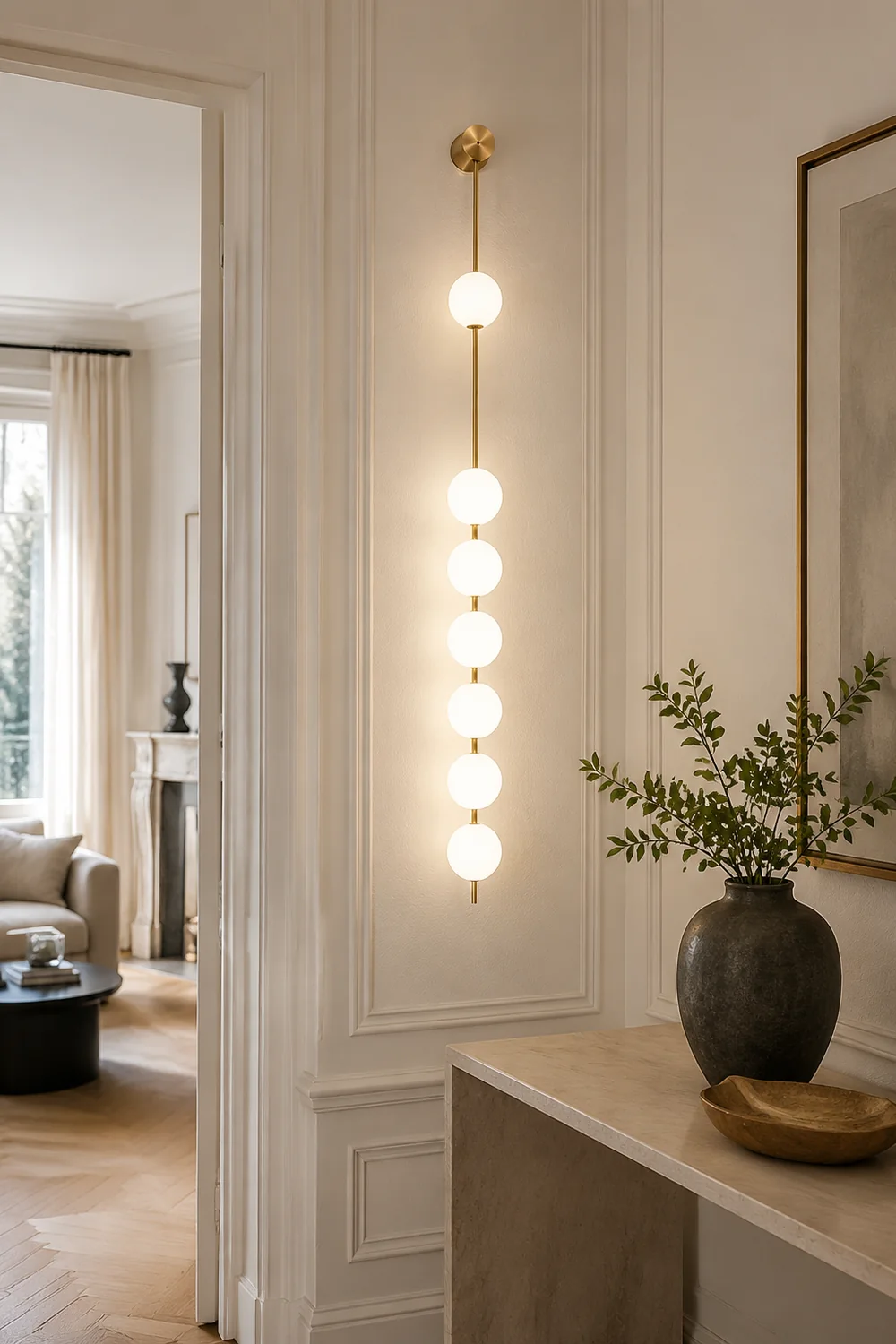 Vertical Balls Wall Lamp - Lumpaz