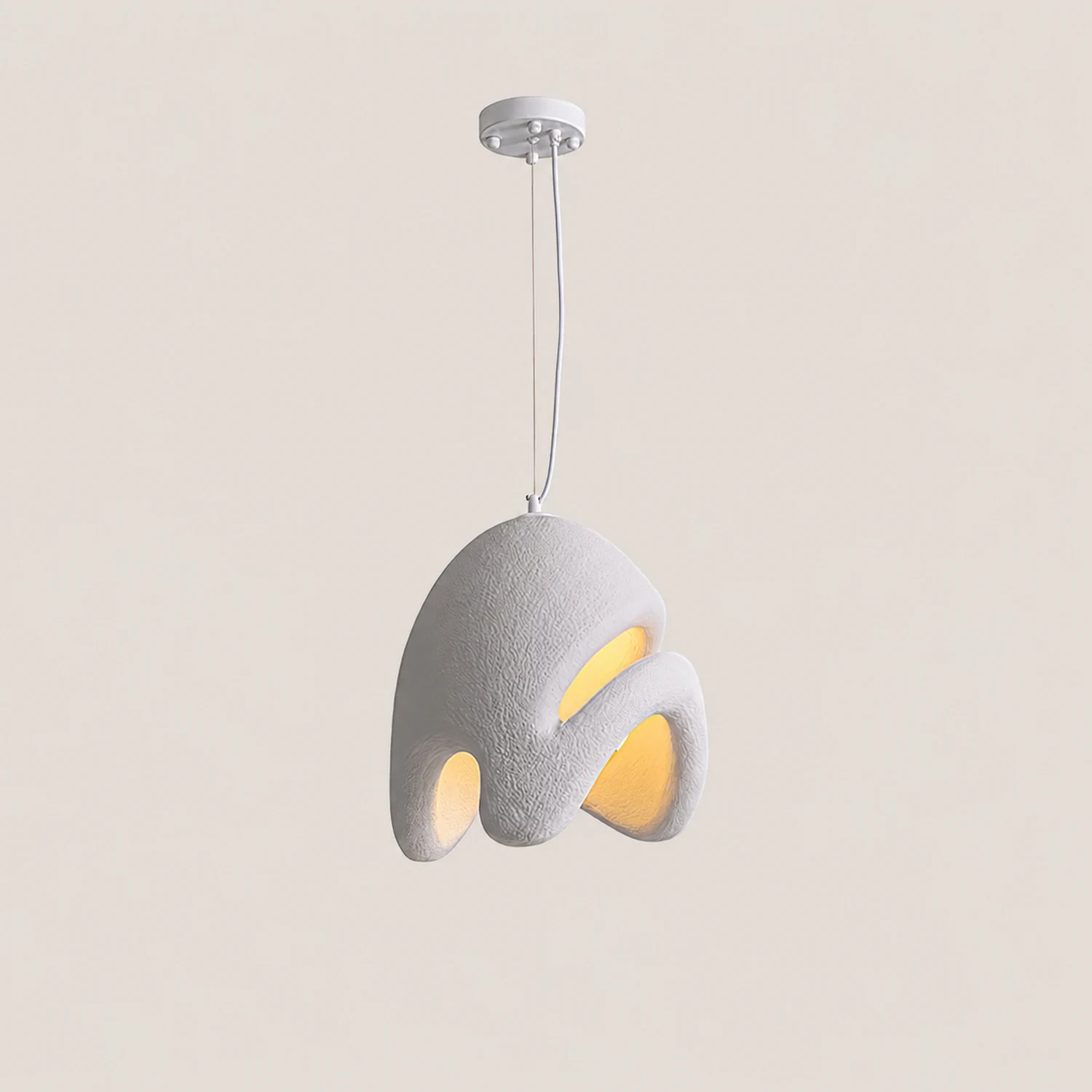 Wabi Sabi Resin Pendant Lamp - Lumpaz