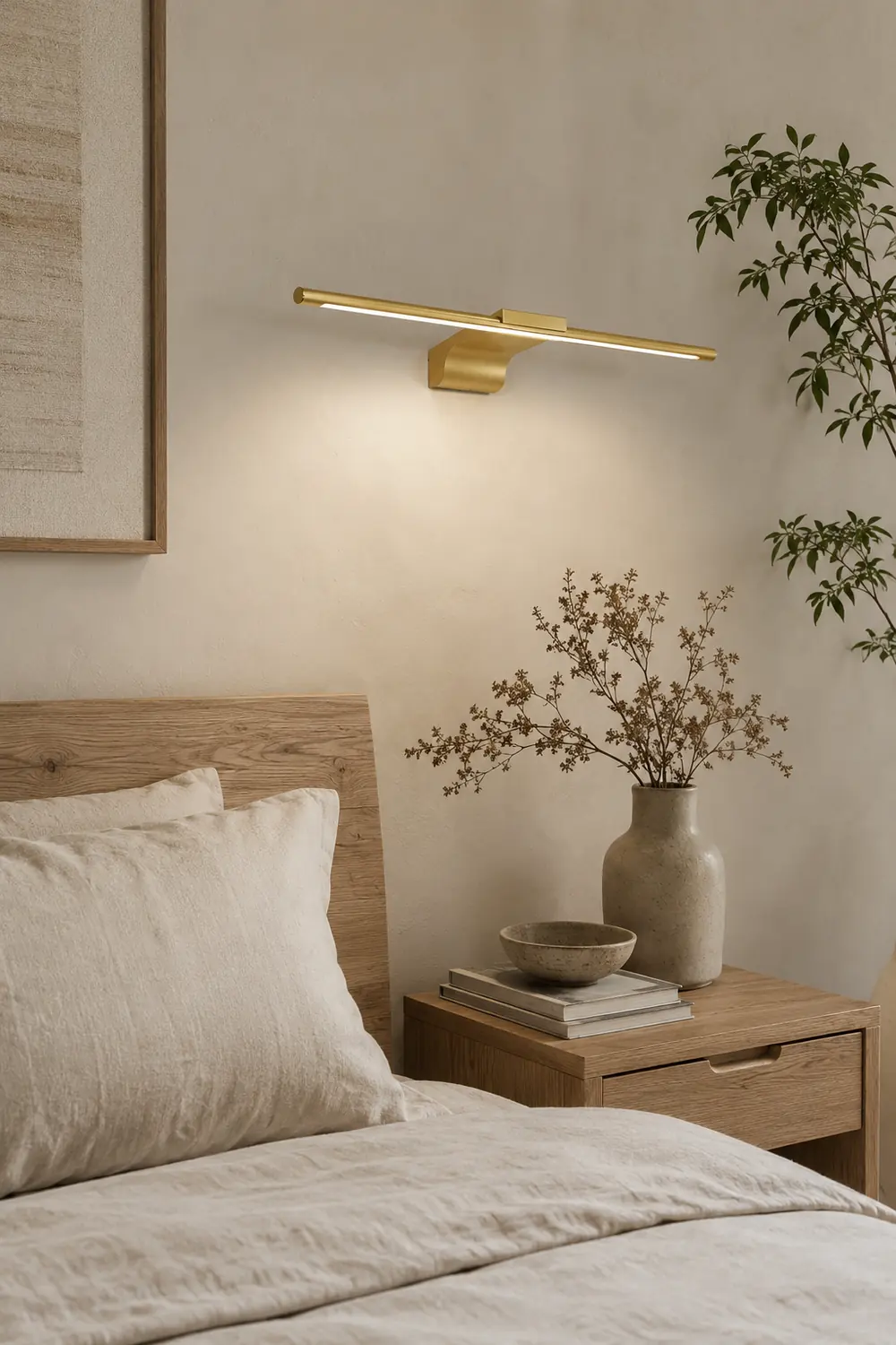Metallic Streamlined Wall Lamp - Lumpaz