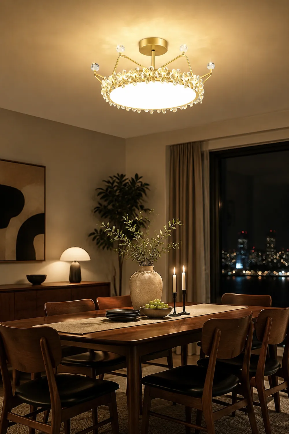 Petal Crown Ceiling Lamp - Lumpaz