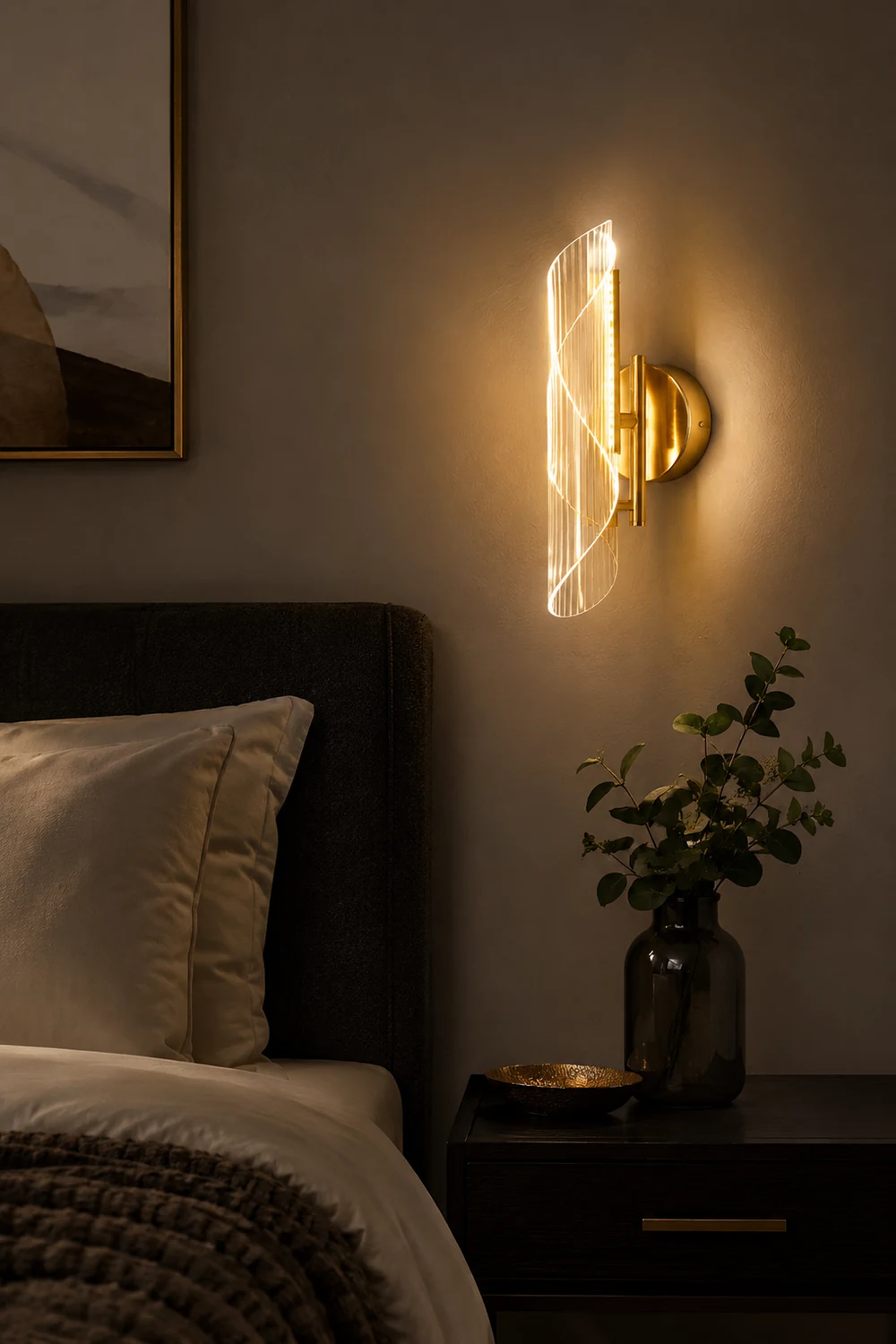 Hershal Luxe Wall Lamp - Lumpaz