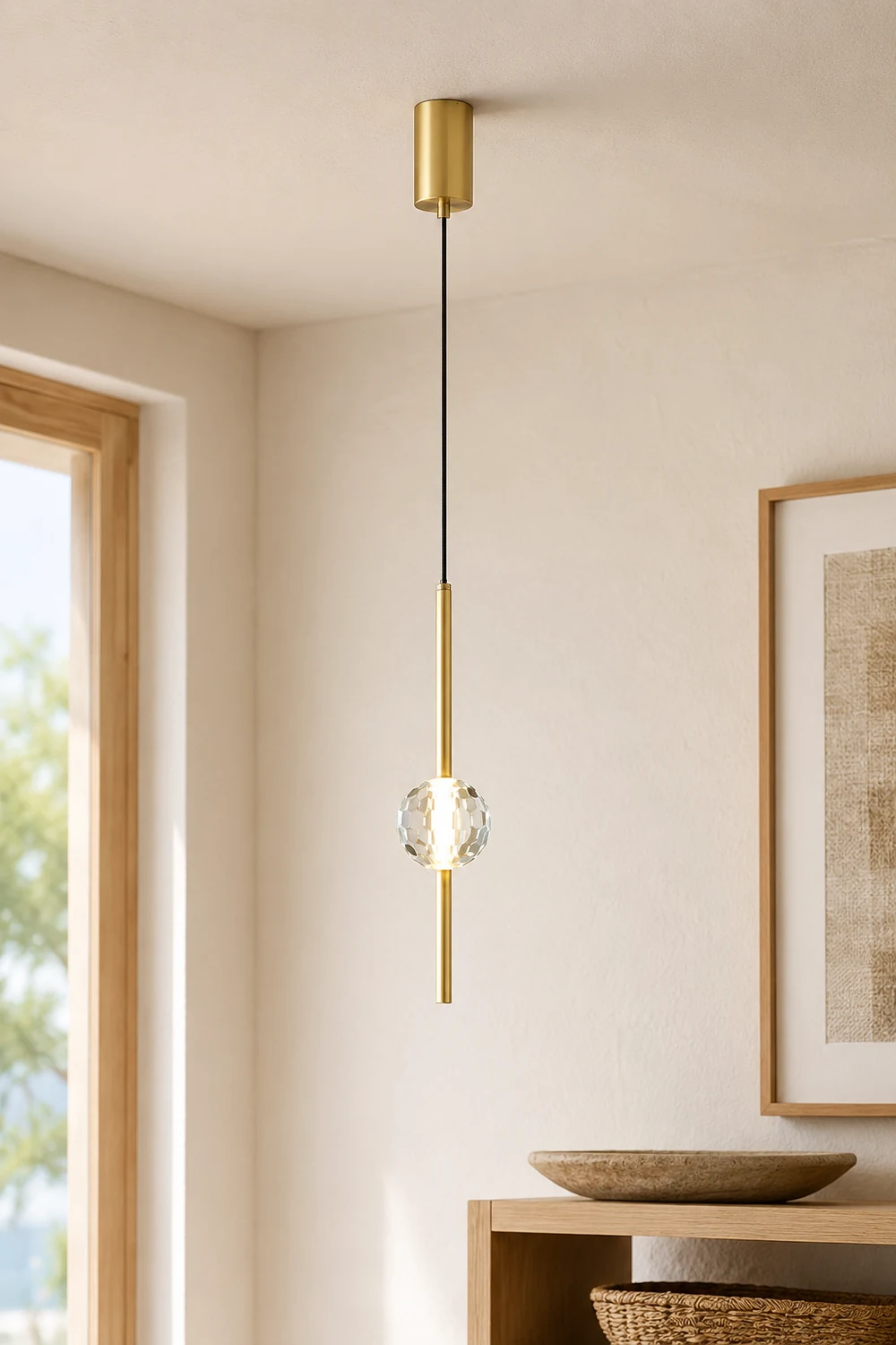 Ari Crystal Pendant Lamp - Lumpaz