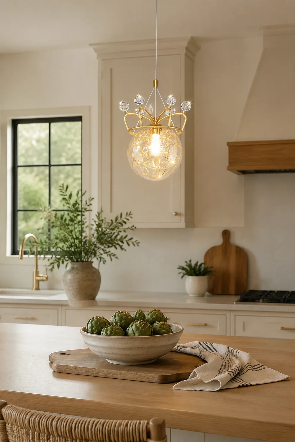 Gypsophila Crown Pendant Lamp - Lumpaz