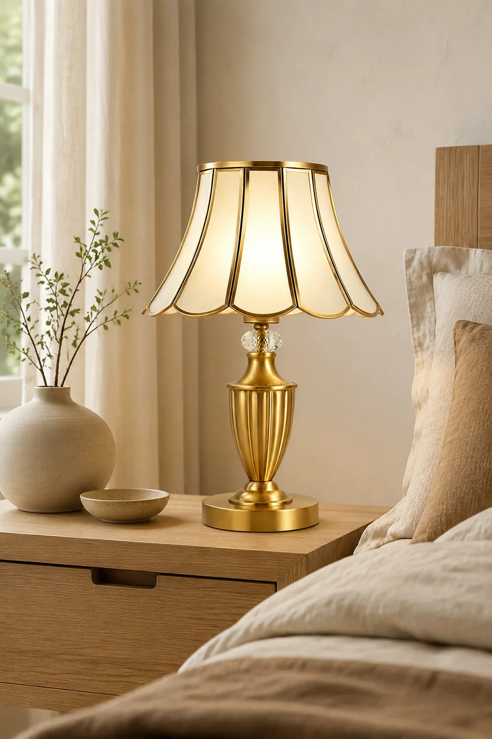 Kristall Brass Table Lamp - Lumpaz