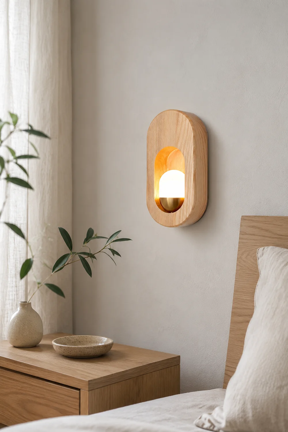 Egg Chaymae Wall Lamp - Lumpaz