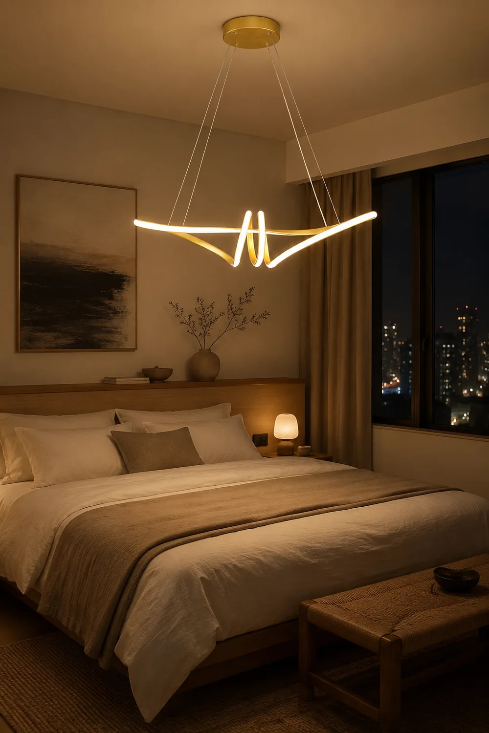 Ribbon Chandelier - Lumpaz