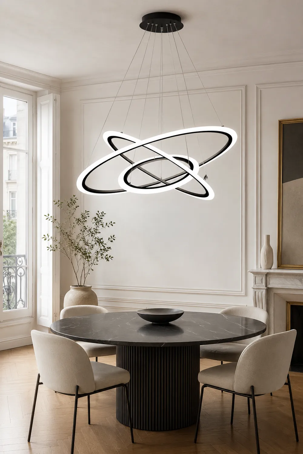 Circular Ring Chandelier - Lumpaz