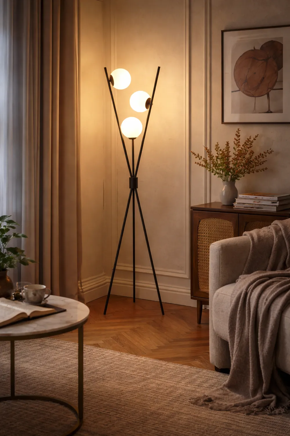 Moon Floor Lamp - Lumpaz