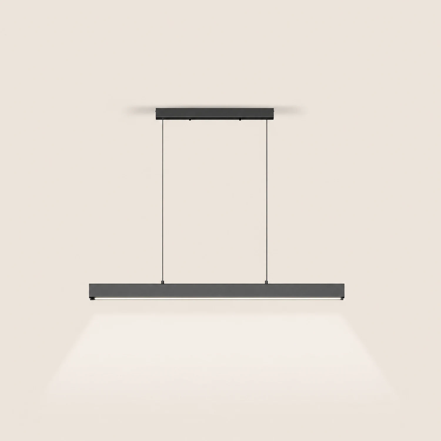 Edge Linear Island Chandelier - Lumpaz