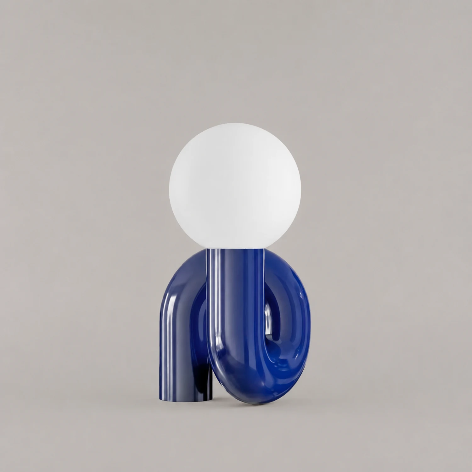 Spiral Glass Table Lamp - Lumpaz