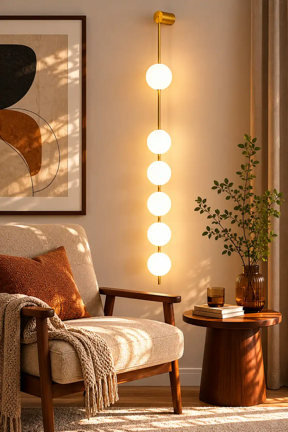 Vertical Balls Wall Lamp - Lumpaz
