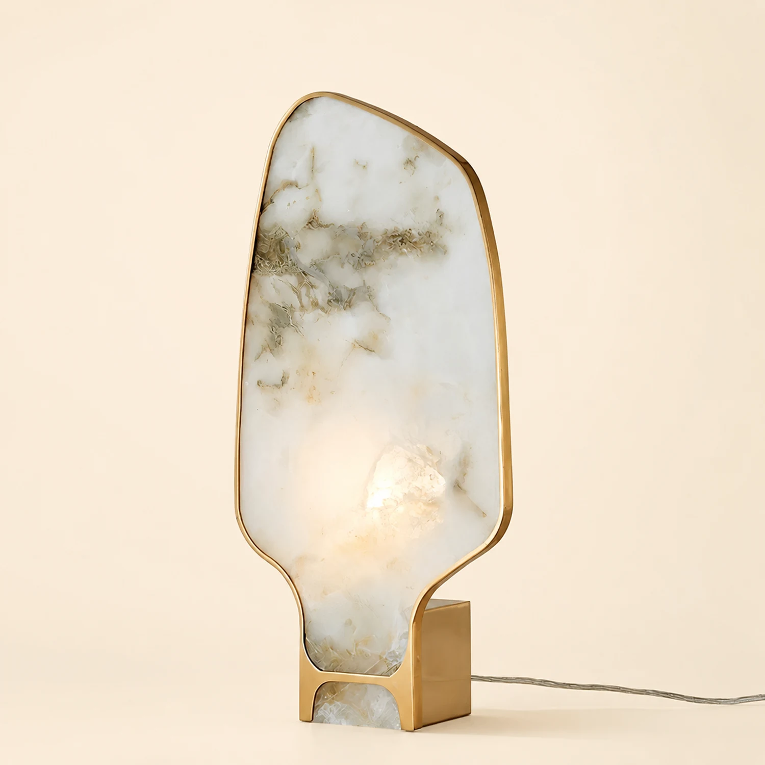 Andrea Alabaster Table Lamp - Lumpaz